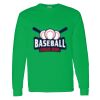 Heavy Cotton 100% Cotton Long Sleeve T Shirt Thumbnail