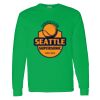 Heavy Cotton 100% Cotton Long Sleeve T Shirt Thumbnail