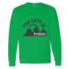 Heavy Cotton 100% Cotton Long Sleeve T Shirt Thumbnail