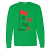 Heavy Cotton 100% Cotton Long Sleeve T Shirt Thumbnail
