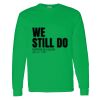 Heavy Cotton 100% Cotton Long Sleeve T Shirt Thumbnail