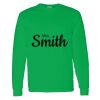 Heavy Cotton 100% Cotton Long Sleeve T Shirt Thumbnail