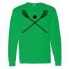 Heavy Cotton 100% Cotton Long Sleeve T Shirt Thumbnail