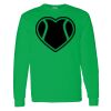 Heavy Cotton 100% Cotton Long Sleeve T Shirt Thumbnail