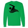 Heavy Cotton 100% Cotton Long Sleeve T Shirt Thumbnail