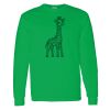 Heavy Cotton 100% Cotton Long Sleeve T Shirt Thumbnail