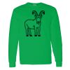 Heavy Cotton 100% Cotton Long Sleeve T Shirt Thumbnail
