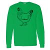 Heavy Cotton 100% Cotton Long Sleeve T Shirt Thumbnail
