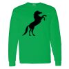 Heavy Cotton 100% Cotton Long Sleeve T Shirt Thumbnail