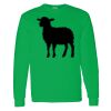 Heavy Cotton 100% Cotton Long Sleeve T Shirt Thumbnail