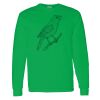 Heavy Cotton 100% Cotton Long Sleeve T Shirt Thumbnail