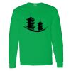 Heavy Cotton 100% Cotton Long Sleeve T Shirt Thumbnail