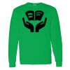 Heavy Cotton 100% Cotton Long Sleeve T Shirt Thumbnail