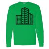 Heavy Cotton 100% Cotton Long Sleeve T Shirt Thumbnail