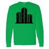 Heavy Cotton 100% Cotton Long Sleeve T Shirt Thumbnail