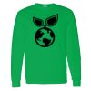 Heavy Cotton 100% Cotton Long Sleeve T Shirt Thumbnail