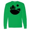 Heavy Cotton 100% Cotton Long Sleeve T Shirt Thumbnail
