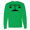 Heavy Cotton 100% Cotton Long Sleeve T Shirt Thumbnail