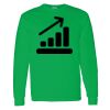 Heavy Cotton 100% Cotton Long Sleeve T Shirt Thumbnail