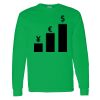 Heavy Cotton 100% Cotton Long Sleeve T Shirt Thumbnail