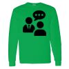 Heavy Cotton 100% Cotton Long Sleeve T Shirt Thumbnail