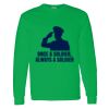 Heavy Cotton 100% Cotton Long Sleeve T Shirt Thumbnail