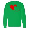 Heavy Cotton 100% Cotton Long Sleeve T Shirt Thumbnail