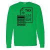 Heavy Cotton 100% Cotton Long Sleeve T Shirt Thumbnail