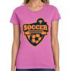 Ladies Heavy Cotton 100% Cotton T Shirt Thumbnail