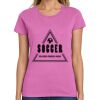 Ladies Heavy Cotton 100% Cotton T Shirt Thumbnail
