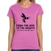 Ladies Heavy Cotton 100% Cotton T Shirt Thumbnail