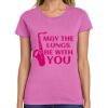 Ladies Heavy Cotton 100% Cotton T Shirt Thumbnail