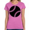 Ladies Heavy Cotton 100% Cotton T Shirt Thumbnail