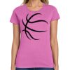 Ladies Heavy Cotton 100% Cotton T Shirt Thumbnail
