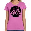 Ladies Heavy Cotton 100% Cotton T Shirt Thumbnail