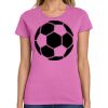 Ladies Heavy Cotton 100% Cotton T Shirt Thumbnail