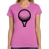 Ladies Heavy Cotton 100% Cotton T Shirt Thumbnail