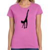 Ladies Heavy Cotton 100% Cotton T Shirt Thumbnail