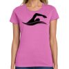 Ladies Heavy Cotton 100% Cotton T Shirt Thumbnail