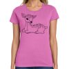 Ladies Heavy Cotton 100% Cotton T Shirt Thumbnail