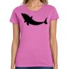 Ladies Heavy Cotton 100% Cotton T Shirt Thumbnail