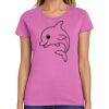 Ladies Heavy Cotton 100% Cotton T Shirt Thumbnail