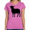 Ladies Heavy Cotton 100% Cotton T Shirt Thumbnail