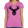 Ladies Heavy Cotton 100% Cotton T Shirt Thumbnail