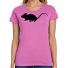 Ladies Heavy Cotton 100% Cotton T Shirt Thumbnail