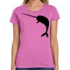 Ladies Heavy Cotton 100% Cotton T Shirt Thumbnail