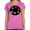 Ladies Heavy Cotton 100% Cotton T Shirt Thumbnail
