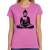 Ladies Heavy Cotton 100% Cotton T Shirt Thumbnail