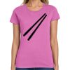 Ladies Heavy Cotton 100% Cotton T Shirt Thumbnail