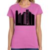 Ladies Heavy Cotton 100% Cotton T Shirt Thumbnail